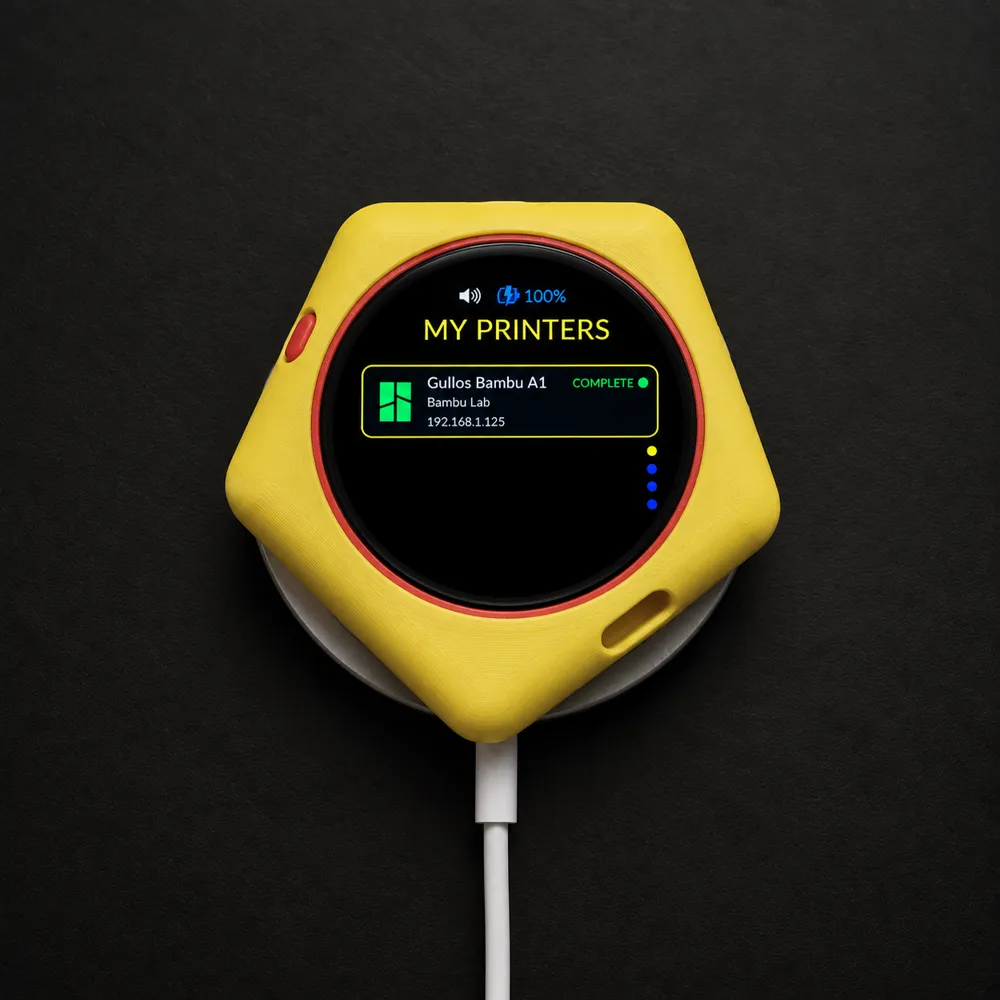 The Cinquefoil on a wireless charger