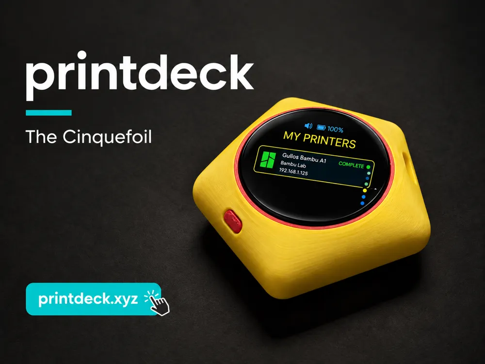 The Cinquefoil PrintDeck case